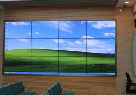 金门液晶拼接屏的另类用法。